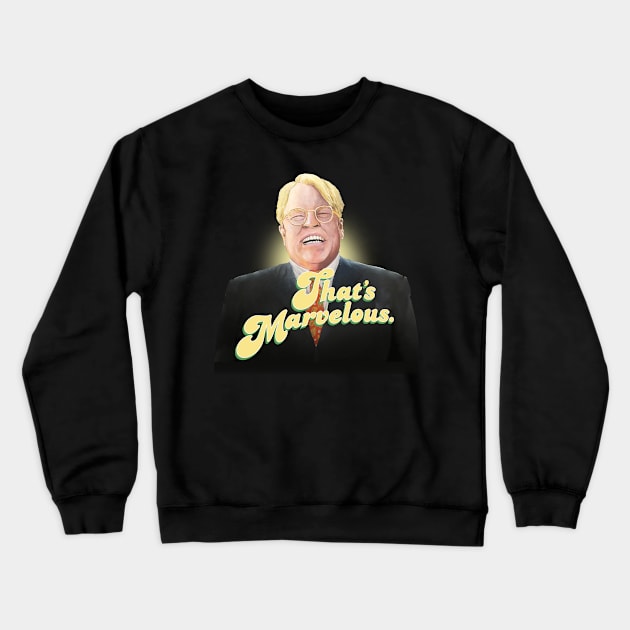 That's Marvelous Crewneck Sweatshirt by Jimb Fisher Art